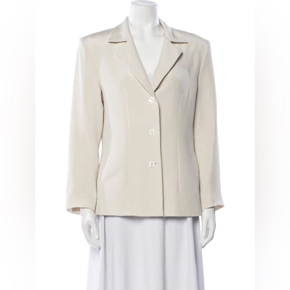 Mirror Palais Silk Blazer